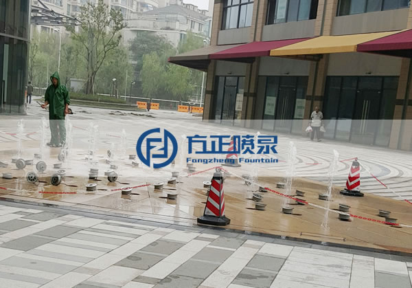 蘇州綠寶廣場(chǎng)--方正噴泉