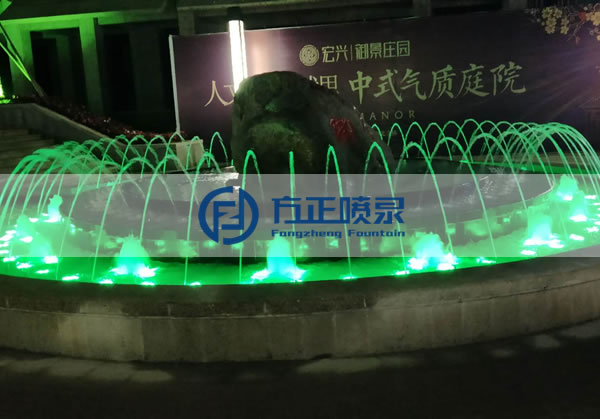 湖北恩施環(huán)雅小區(qū)噴泉-方正